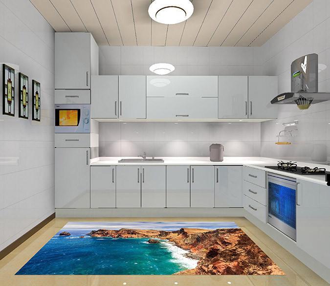 3D Coast Scenery 105 Kitchen Mat Floor Mural Wallpaper AJ Wallpaper 