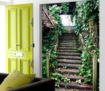 Green Stairs Wallpaper AJ Wallpaper 