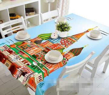 3D Pretty Castle 1472 Tablecloths Wallpaper AJ Wallpaper 