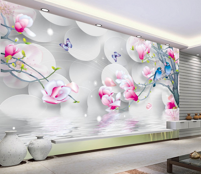 Fresh Blossoms And Animals Wallpaper AJ Wallpaper 