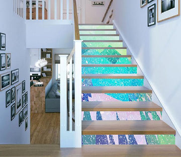 3D Charming Christmas Xmas 5 Stair Risers Wallpaper AJ Wallpaper 