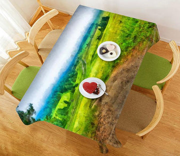 3D Blurred Scenery 482 Tablecloths Wallpaper AJ Wallpaper 