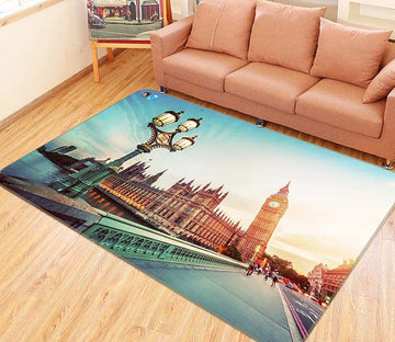 3D Historic London 168 Non Slip Rug Mat Mat AJ Creativity Home 