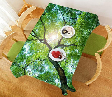 3D Lush Green Tree 496 Tablecloths Wallpaper AJ Wallpaper 