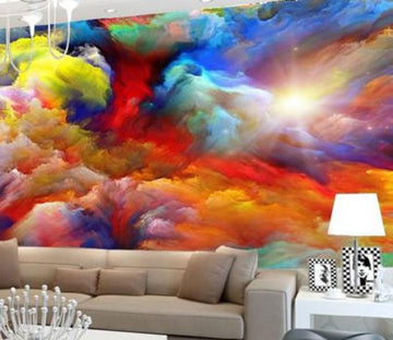 3D Collision Color Painting 578 Wallpaper AJ Wallpaper 