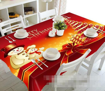 3D Happy Christmas 1441 Tablecloths Wallpaper AJ Wallpaper 