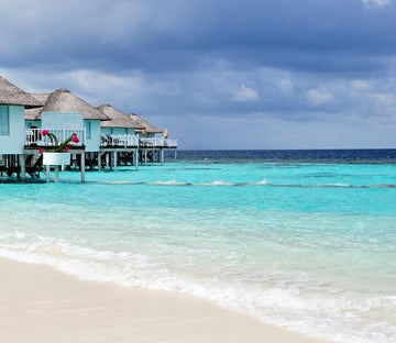 Seaside Houses Wallpaper AJ Wallpaper 