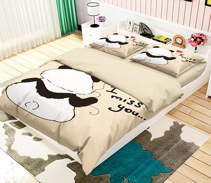3D Cartoon Animal 309 Bed Pillowcases Quilt Wallpaper AJ Wallpaper 