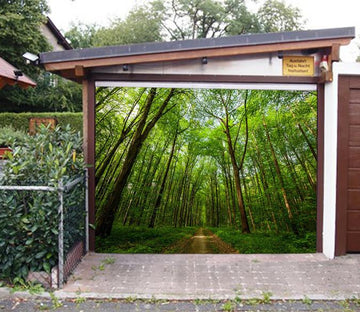 3D Green Forest 269 Garage Door Mural Wallpaper AJ Wallpaper 