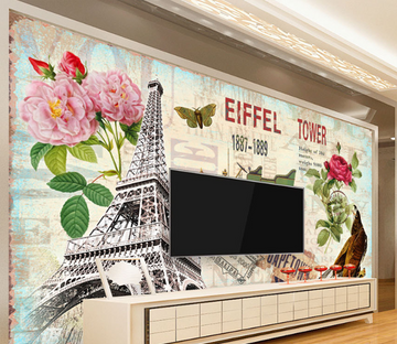 Grand Eiffel Tower Wallpaper AJ Wallpaper 