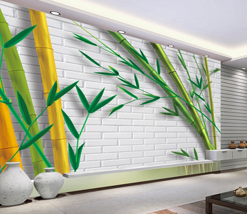 Colored Bamboos Wallpaper AJ Wallpaper 