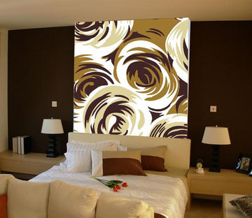 Modern Art Flowers Wallpaper AJ Wallpaper 