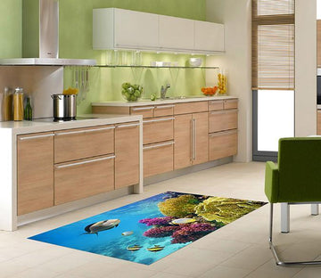 3D Ocean World 016 Kitchen Mat Floor Mural Wallpaper AJ Wallpaper 