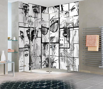 3D Graffiti Women 63 Bathroom Wallpaper Wallpaper AJ Wallpaper 