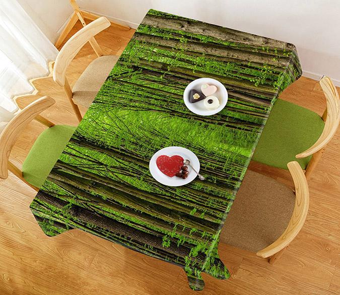 3D Forest Path 551 Tablecloths Wallpaper AJ Wallpaper 