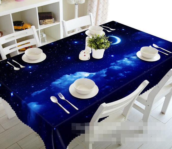 3D Stars Sky Clouds 1356 Tablecloths Wallpaper AJ Wallpaper 