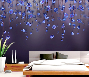 Drooping Flower Vines Wallpaper AJ Wallpaper 