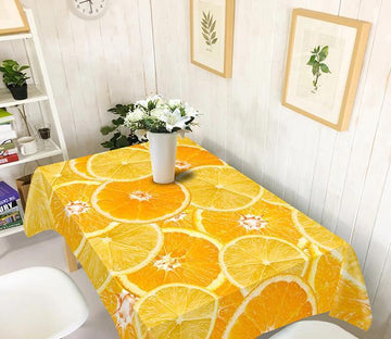 3D Orange Slices 347 Tablecloths Wallpaper AJ Wallpaper 