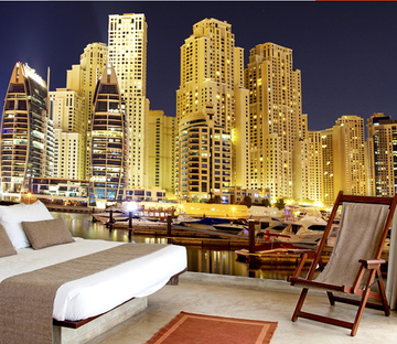 Glittering City Wallpaper AJ Wallpapers 