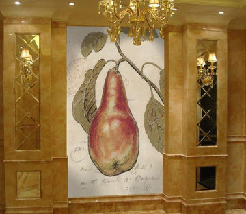 Pear Branches Wallpaper AJ Wallpaper 