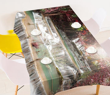 3D River Falls 463 Tablecloths Wallpaper AJ Wallpaper 