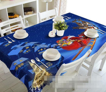 3D Santa Claus 1421 Tablecloths Wallpaper AJ Wallpaper 