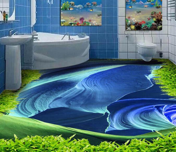 3D Mountains Texture Floor Mural Wallpaper AJ Wallpaper 2 