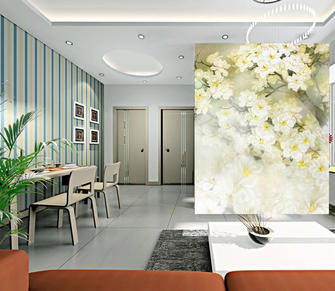 White Blossoms Tree Wallpaper AJ Wallpaper 