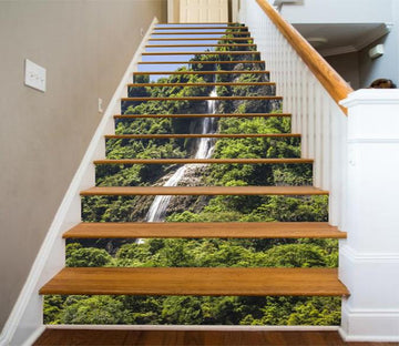 3D Mountain Cliff Streams 108 Stair Risers Wallpaper AJ Wallpaper 