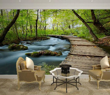 Forest Wooden Bridge 4 Wallpaper AJ Wallpaper 