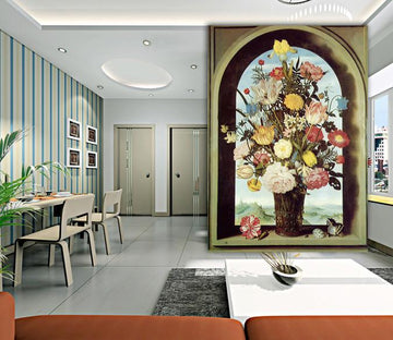 Windowsill Vase Wallpaper AJ Wallpaper 