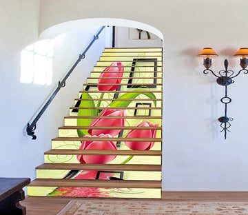 3D Flowers Frames 774 Stair Risers Wallpaper AJ Wallpaper 