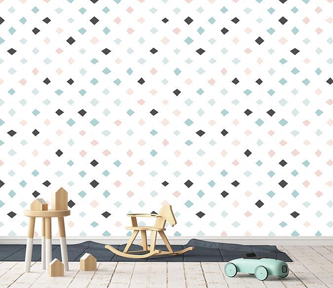 3D Quadrilateral Pattern 024 Wallpaper AJ Wallpaper 