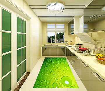 3D Water Drops 21 Kitchen Mat Floor Mural Wallpaper AJ Wallpaper 