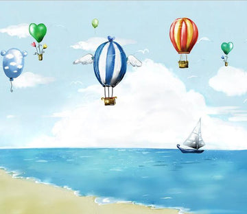 Flying Balloons Wallpaper AJ Wallpaper 