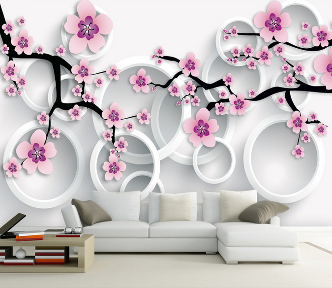 Plum Blossoms Branches Wallpaper AJ Wallpaper 