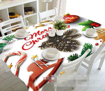 3D Christmas Decorations 1433 Tablecloths Wallpaper AJ Wallpaper 