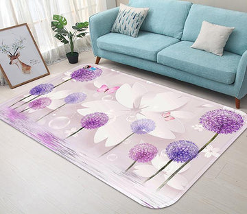 3D Pretty Dandelion 24 Non Slip Rug Mat Mat AJ Creativity Home 