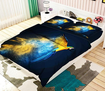 3D Flying Parrot 71 Bed Pillowcases Quilt Wallpaper AJ Wallpaper 