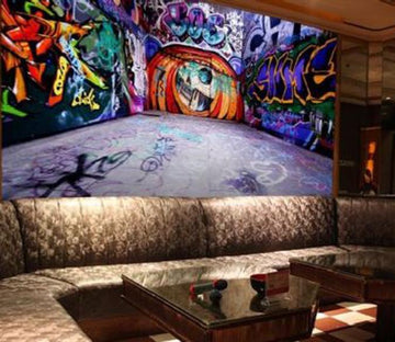 3D Halloween Graffiti 588 Wallpaper AJ Wallpaper 