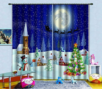 3D Merry Christmas 640 Curtains Drapes Wallpaper AJ Wallpaper 