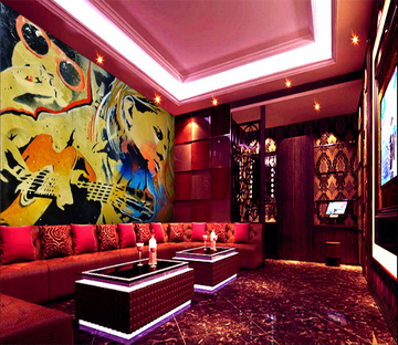 3D Play The Guitar 024 Wallpaper AJ Wallpaper 