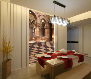 Grand Pillars Wallpaper AJ Wallpaper 