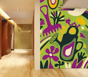 Garden Tools Patterns Wallpaper AJ Wallpaper 