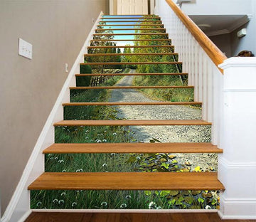 3D Rural Scenery 1448 Stair Risers Wallpaper AJ Wallpaper 