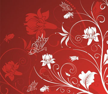 Dancing Flower Vines 1 Wallpaper AJ Wallpaper 