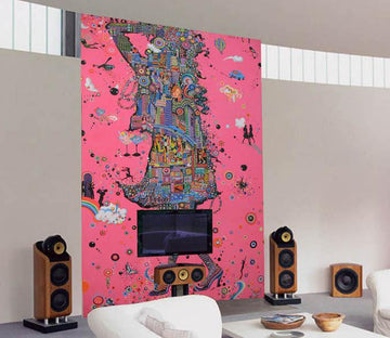 Colorful City Life Wallpaper AJ Wallpaper 2 