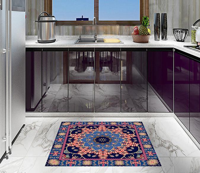 3D Pretty Pattern 02 Kitchen Mat Floor Mural Wallpaper AJ Wallpaper 