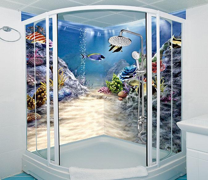 3D Seabed Path 24 Bathroom Wallpaper Wallpaper AJ Wallpaper 