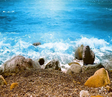 3D Beautiful Coast Floor Mural Wallpaper AJ Wallpaper 2 